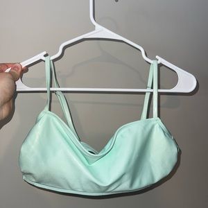 Mint green bikini top. Brand new